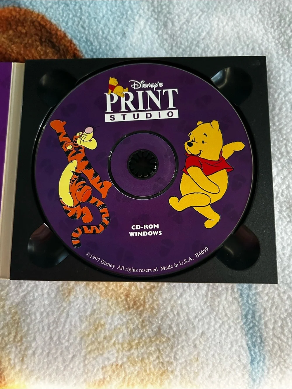 Disney Print Studio Kit - CD game